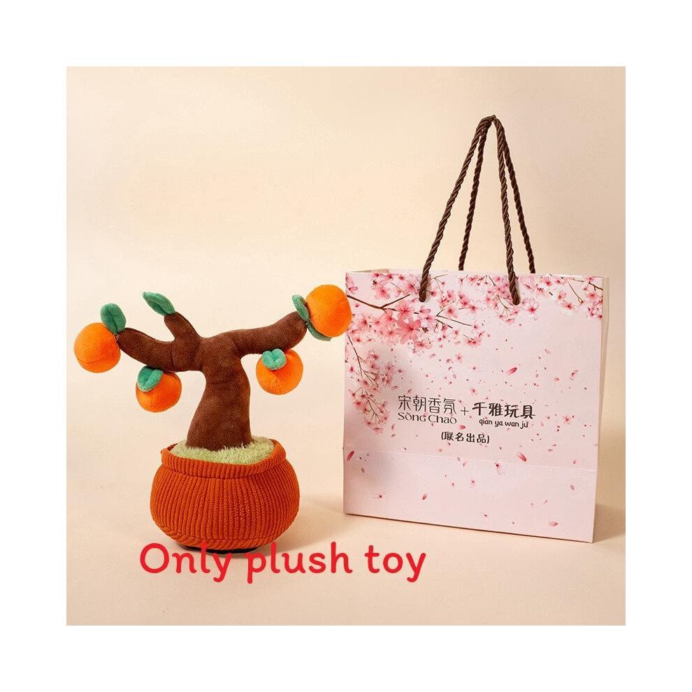 (Lucky Orange) Bamboo Realistic Sunflower Plant Ornament Plush Doll For Decor And Collectors-image-OPC-PH95Z9J-NEW