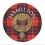 (Hamilton) Single Scottish Circular Clan Crest Cork Backed Coaster - D-H Tartans 1