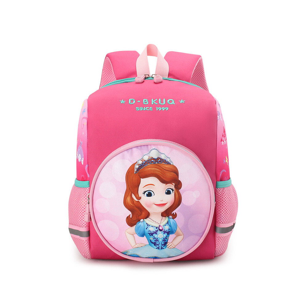 (Princess) Backpack Sofia Dinosaur Childrens Cartoon Shoulder Straps Adjustable-image-OPC-PH962QC-NEW
