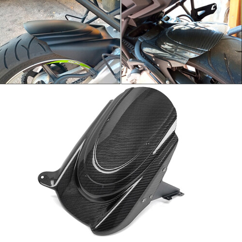(Nero) Versys 650 Parafango posteriore Parafango Parafango Parafango Parafango Nero Per Modello KAWASAKI Versys650 1