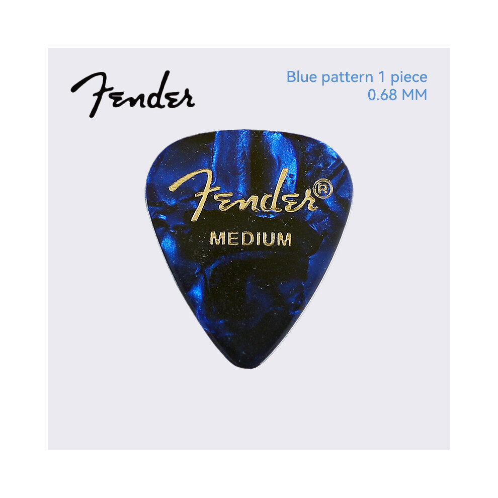 Fender 1pc Celluloid Guitar Picks Bass Pickup Acoustic Electric Accessories Classical Guitar Parts Search