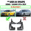 (2016-2020) Set Molded mudguards Audi A4 B9 2016 17 18 2019 2020 Mudguards Splashguards Mudguards Front 1