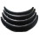 4 pcs 3.5/90mm universal flexible car mudguards extra wide wheel arches 2