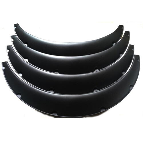 4 pcs 3.5/90mm universal flexible car mudguards extra wide wheel arches 1