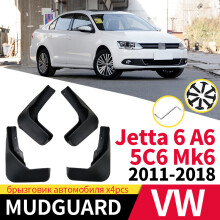 Car mudguards VW Volkswagen Jetta A6 2011-2018 MK6 5C6 Mudguards Splash guards Mudguards Mudguards Wheels