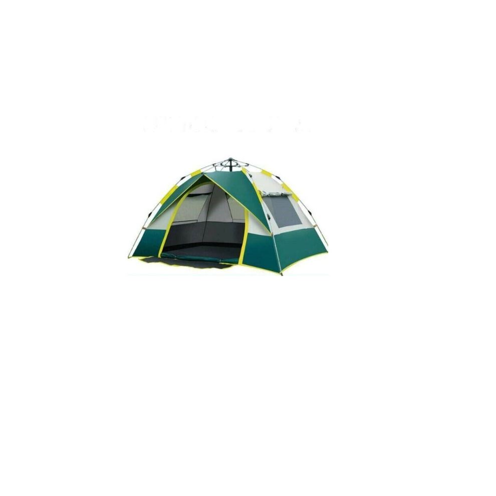3-4 Man Automatic Instant Pop Up Camping Tent Outdoor Hiking Shelter