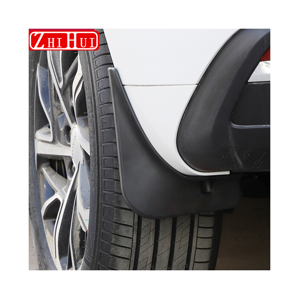 Accessoires voitures RC Pour TRX4 Garde-boue Avant Et Arrière Caoutchouc Avec Base De Montage, Pièces De Mise À Niveau De Voiture Sur Chenilles 1/10 RC, Modification, Accessoires De Voiture(Front