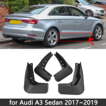(Fit Facelift1) for Audi A3 8v Sedan Sportback 2013 2014 2015 2016 2017 2018 2019 Mudguards Mudguards
