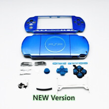 NIEUWE versie Blauw - Hoge kwaliteit NIEUW Zwart PSP3000 3001 3002 3004 Oude versie Game Case Cover voor PSP 3000