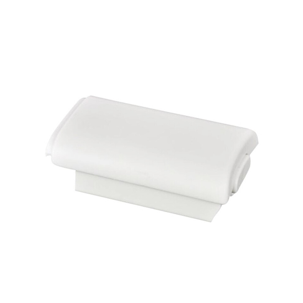 Coque arrière de batterie AA blanche, coque de protection en plastique de couleur unie pour batterie