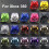Grün - Für XBOX 360 Wireless Controller, Kompletthülle, Gamecontroller-Hülle, Shell-Abdeckung mit Tasten-Kits 2