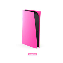 Nova Pink - Vervangende hoes voor de PS5 Digital Edition-gameconsole, Playstation 5-behuizing, DIY-kleur