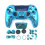 Golden-Für Sony Playstation 5 PS5 Controller Gamepad Custom Chrom Überzogene Fall Harte Shell Abdeckung 4