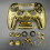 Golden-Für Sony Playstation 5 PS5 Controller Gamepad Custom Chrom Überzogene Fall Harte Shell Abdeckung 1