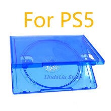 Estuche protector para juegos de CD de PS5 (20 unidades) para PS2, PS3, caja de almacenamiento para CD y DVD de