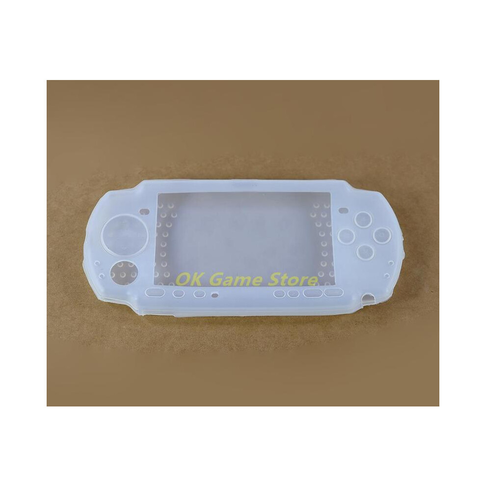 Coque de protection en silicone souple pour PSP 2000/3000, 1 pièce/lot, blanche