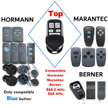 Télécommande de garage 3 en 1 Marantec 868 MHz D302 Clone HORMAN HSE2 HSM2 HSM 4 copieur BERNER BHS110
