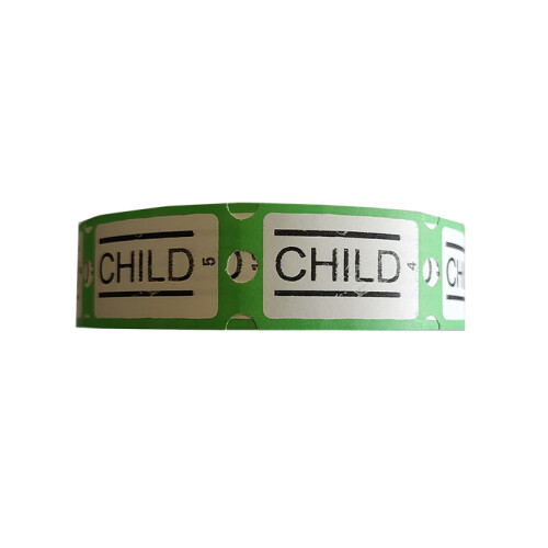 ClubKing Ltd Roll Tickets, Child (10 Pack)