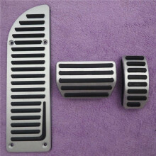 (3 stuks) Aluminium auto-accessoires Volvo Xc40 Xc60 S60 S80l S60l V60 V70 Xc70 gaspedaal Gaspedaal