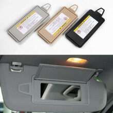 (W221 Deerskin L)Visera de protección solar interior Espejo de maquillaje Cubierta del espejo cosmético Mercedes
