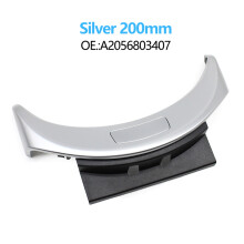 (Silver 200mm)Lhd Rhd Center Console Handsklåda Switch Cover Mercedes Benz C W205 C200 C250 C300 C400