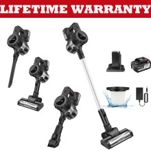 6000W 6 in 1 Upright Stick Power Vacuum Cleaner Cordless Bagless Handheld Hoover
