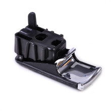 (Svart) Handskfackets handtag Öppet/låst avdragare Handskfackets lock, inget hål för 2001-2008