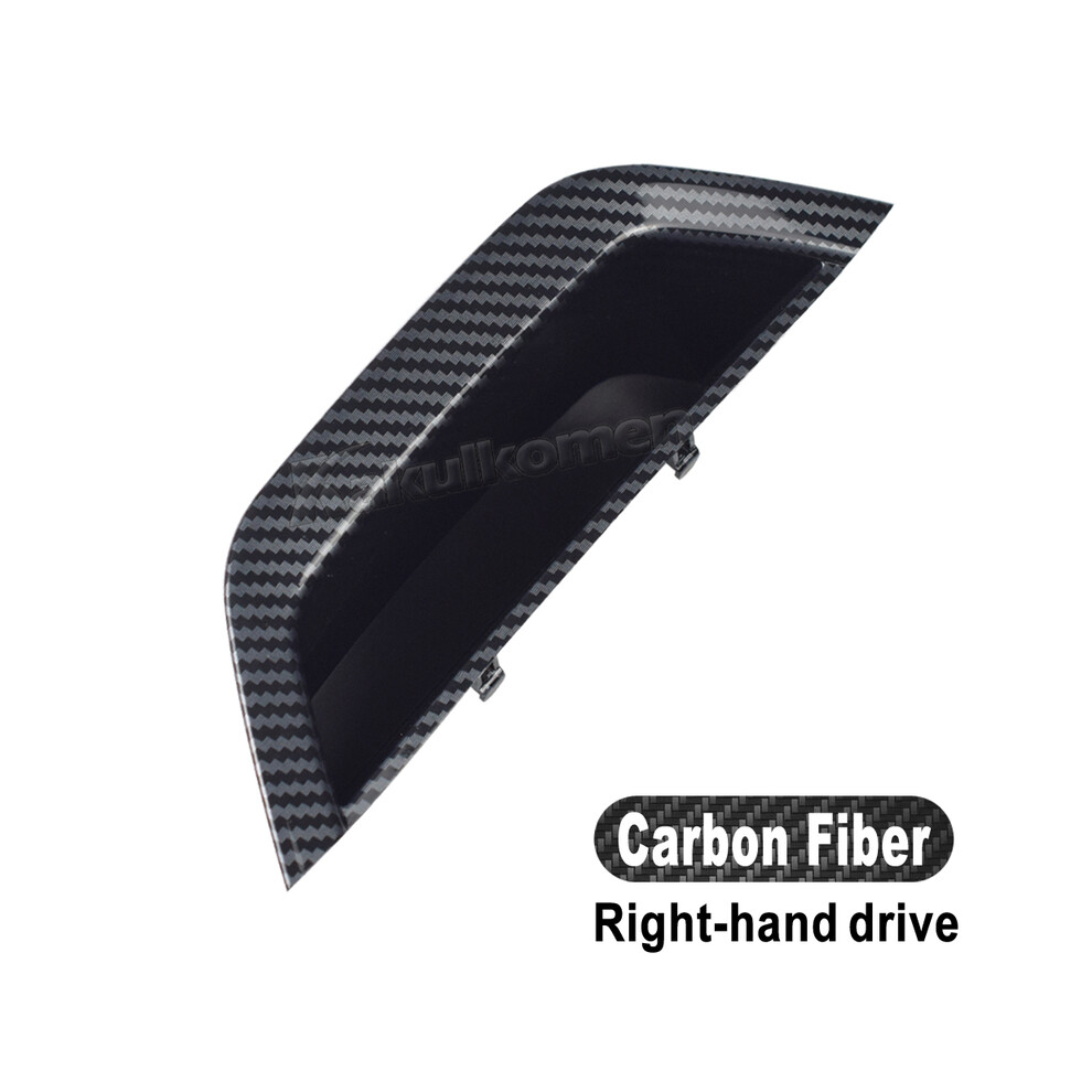 Poignée de porte intérieure de véhicule (fibre de carbone à droite) pour BMW X3 X4