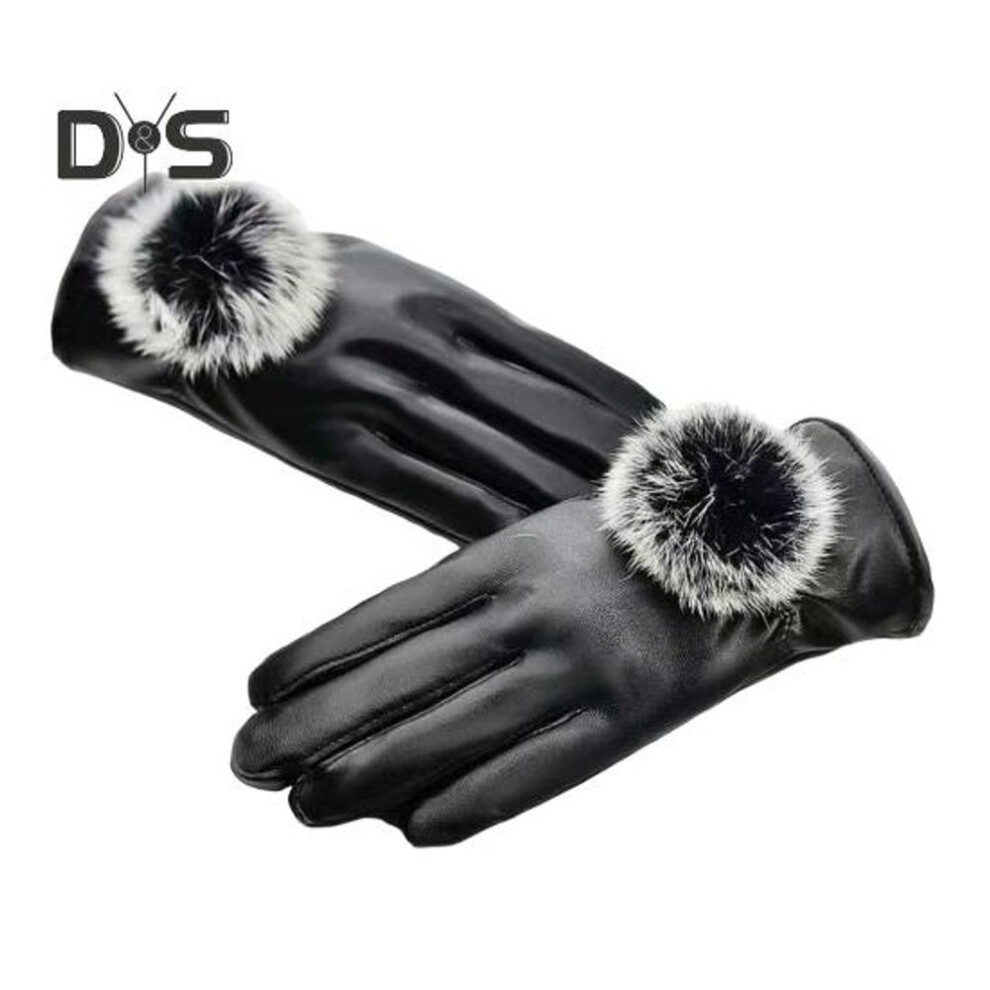 (as the picture, E) 1 Pair Winter Cycling Gloves Waterproof Unisex Windproof Thick Warm Heat Retention Anti-slip Touchscreen Palm Outdoor Skiing Riding Gloves
