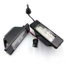 (1 set kentekenverlichting) Nissan Qashqai J10 2007 2015 Achterklep Achterklep handgreep afdekking Bekleding Achterklep