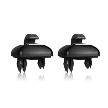 (Zwart) 2 stuks Audi A1 A3 A4 A5 Q3 Q5 S3 S4 S5 TT Allroad 8U0857562A Grijs Interieur Grijs Voertuiginterieur