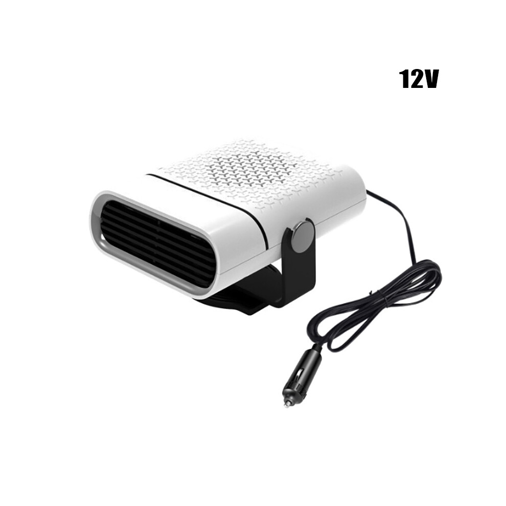 Chauffage de voiture 12 V blanc - 12 V/24 V Ventilateur de chauffage électrique Sèche-linge électrique