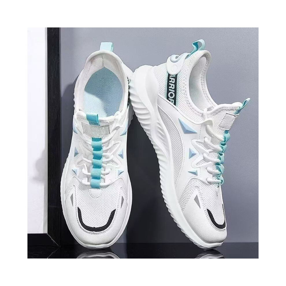(White, 42?FootÂ Length26cm) Shoes Sports Mesh Summer Breathable Casual Shoes For Outdoors Gifts Fashion