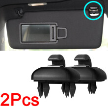 2 stuks bevestigingshaak voor zonneklep aan binnenzijde voertuig Audi A1 A3 A4 A5 Q3 Q5 (8e0857562) a7