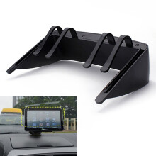 Uusi 1 kpl musta GPS-aurinkosuojavisiiri Navigatorille 7 tuuman auto-Gps Professional -aurinkosuoja Heijastamaton