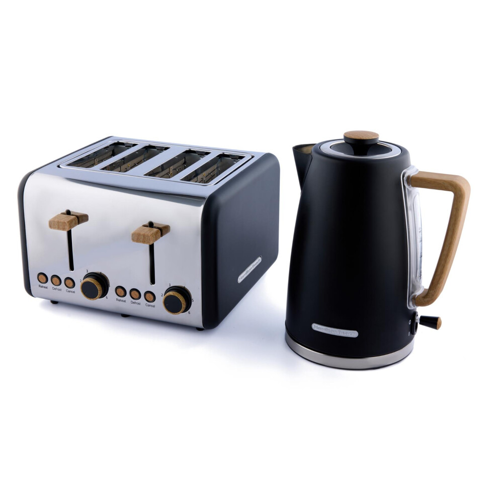 B&Q - Kettle & Toaster SetScandi CollectionMatte BlackBy  Hb0102Mbst - Image 5