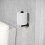 Cosmic Kubic Cool Toilet Holder | Vertical | Black 3