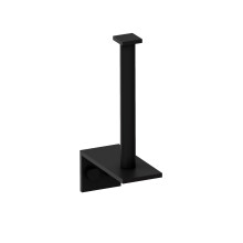 Cosmic Metric Toilet Holder | Vertical | Black | 4x17x8 cm