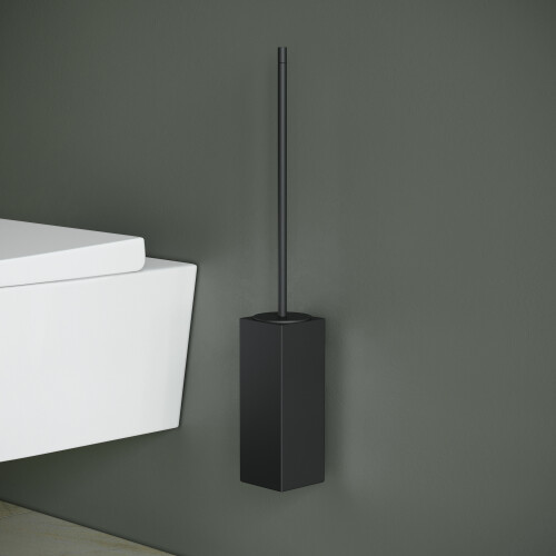 Architect Base Roll Holder + Brush | Matte White 2