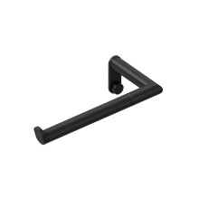 Cosmic Micra Toilet Holder | Left | Black | 16x4.5x7
