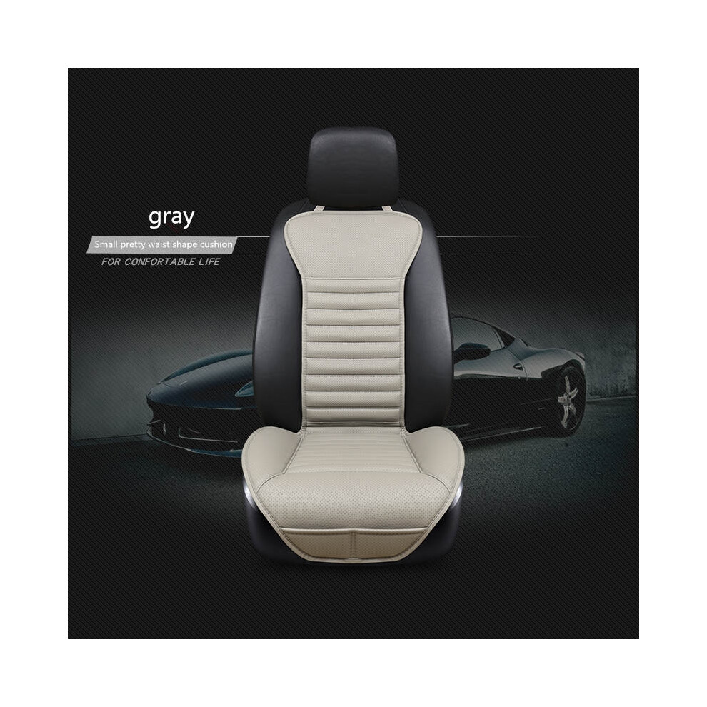 (cuir artificiel) Coussin de siège de voiture belle taille haute qualité bambou carbone voiture siège