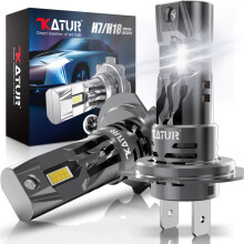 (6500K White) 2x High Power H7 LED Headlight 1:1 Mini Headlamp 20000LM 6500K Car Bulbs Super Bright
