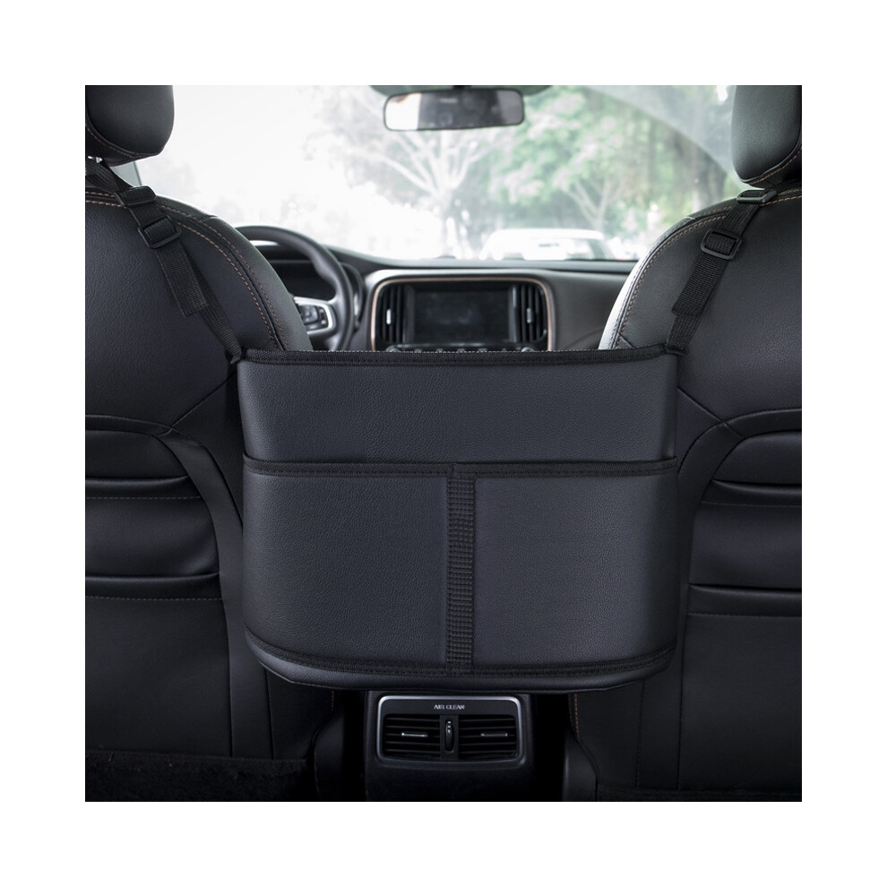 (A) Porte-sacs à main en cuir pour voiture Aménagements et espace de rangement pour voiture Sièges avant