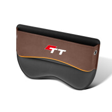(voor bruin) Universele autostoel opbergbox voor Audi TT autostoel opening organizer Stoel zijtas