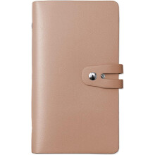 Credit Card Holder Leather Business Card Holder with 96 Card Slots to Manage Your Different Cards and Documents and Prevent Loss or Damage(Khaki)