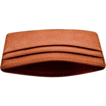 Credit Card Holder Slim Wallet Leather Minimalist Wallet with ID Window