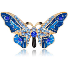Butterfly Brooch pins Women Enamel Insect Pin Lapel Pin Safety Pin