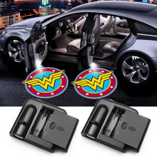 2pcs for Wonder Woman Car Door Lights Logo Projector Led Wireless Car Door Shadow Lights Welcome Courtesy Lights for All car Models