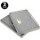 Pack Large Storage Box with Lid and Handle, Foldable Cube Storage Boxes Washable 2