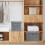 Pack Large Storage Box with Lid and Handle, Foldable Cube Storage Boxes Washable 5